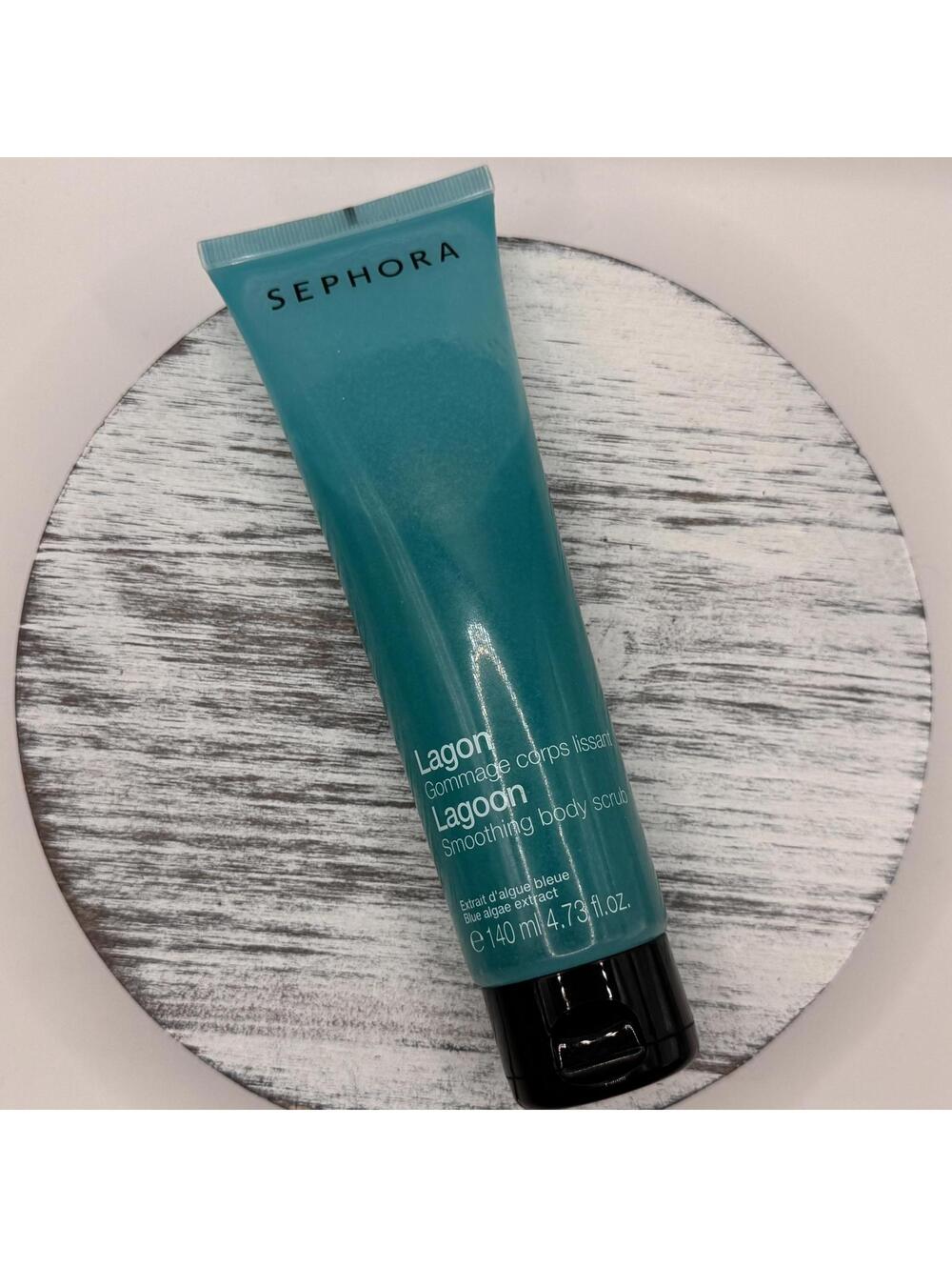 Sephora Collection Smoothing Body Scrub LAGOON 4.73 oz/140 ml Full Size RARE NEW